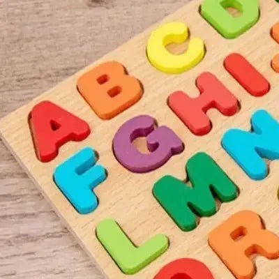 Puzzle en Bois - MontessoriToys™ - Alphabet - Mon bébé