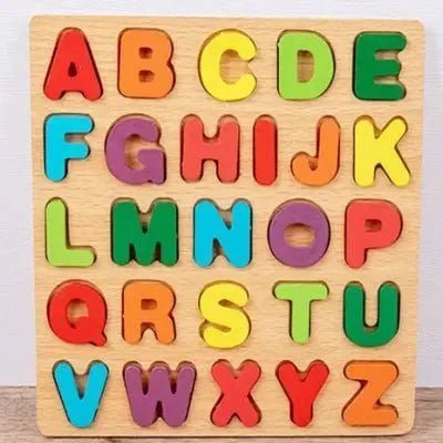 Puzzle en Bois - MontessoriToys™ - Alphabet - Mon bébé