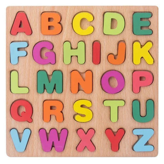 Puzzle en Bois - MontessoriToys™ - Alphabet - Mon bébé