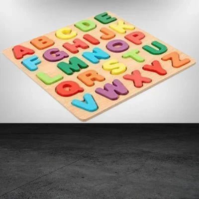 Puzzle en Bois - MontessoriToys™ - Alphabet - Mon bébé