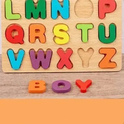 Puzzle en Bois - MontessoriToys™ - Alphabet - Mon bébé